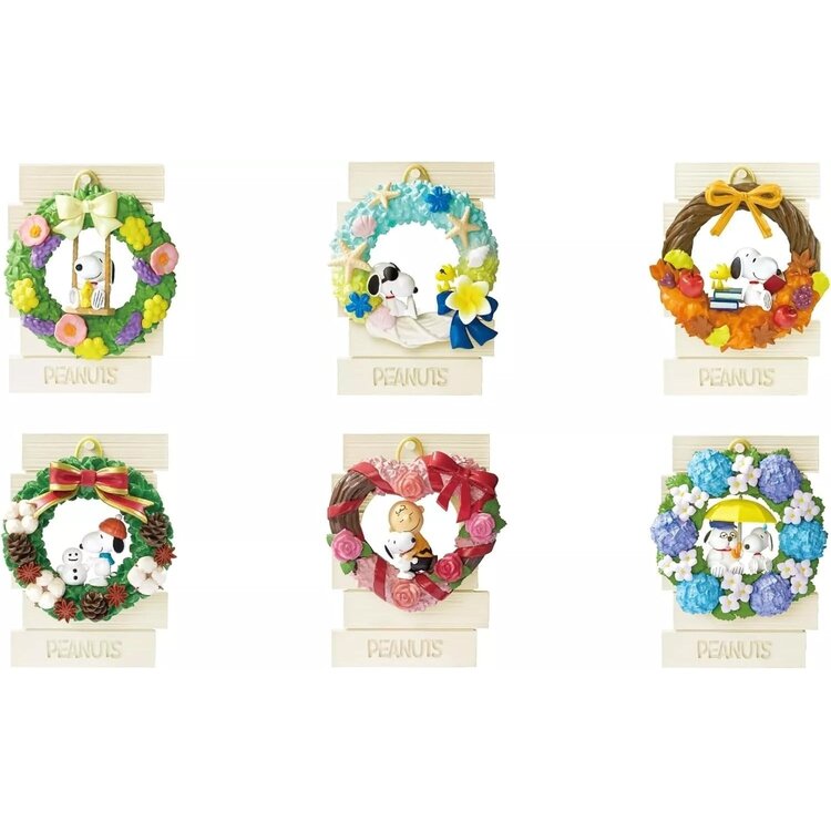 REMENT REMENT SNOOPY WREATH COLLECTION BLIND BOX