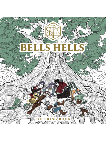 DARK HORSE COMICS CRITICAL ROLE BELLS HELLS COLORING BOOK