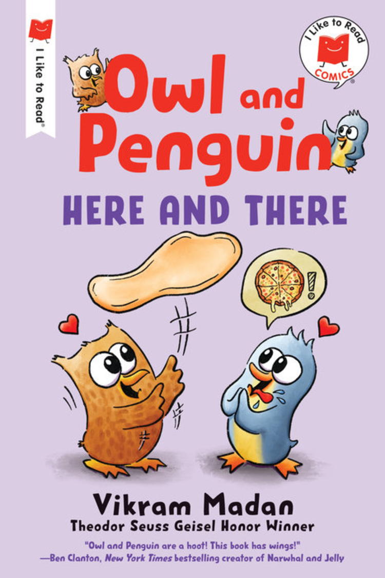 OWL & PENGUIN HERE & THERE SC I LIKE TO READ COMICS