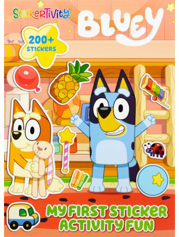 BLUEY STICKERTIVITY MY FIRST STICKER ACTIVITY FUN