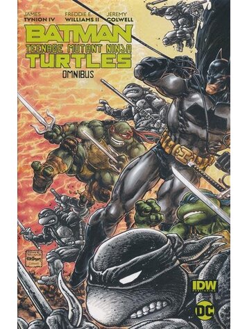 DC COMICS BATMAN TEENAGE MUTANT NINJA TURTLES OMNIBUS HC