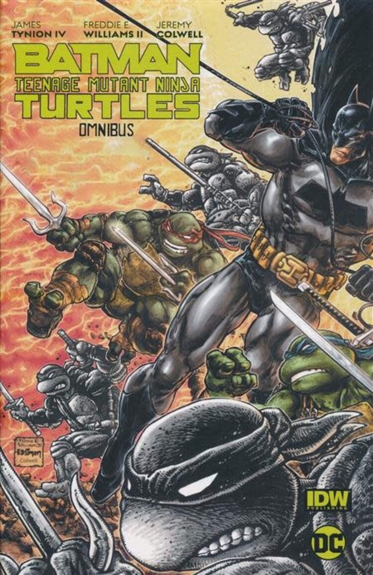 DC COMICS BATMAN TEENAGE MUTANT NINJA TURTLES OMNIBUS HC
