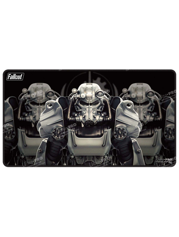 ULTRA PRO ULTRAPRO FALLOUT BROTHERHOOD OF STEEL BLACK STITCHED PLAYMAT