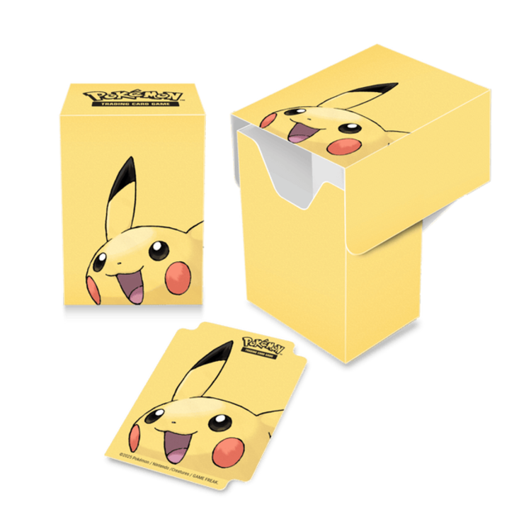 ULTRA PRO ULTRA PRO POKEMON DECK BOX PIKACHU FULL VIEW