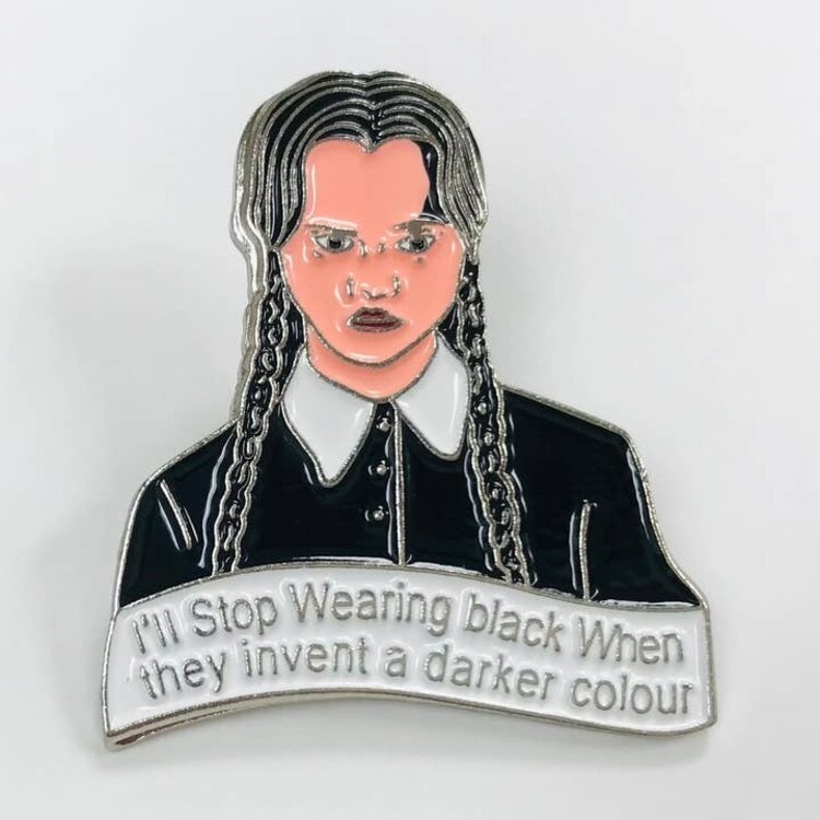 I'LL STOP WEARING BLACK LAPEL PIN