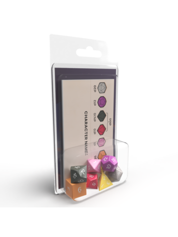 PLAID HAT GAMES COLOR CODED RPG DICE SET