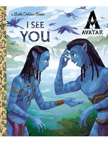 GOLDEN BOOKS AVATAR I SEE YOU LITTLE GOLDEN BOOK