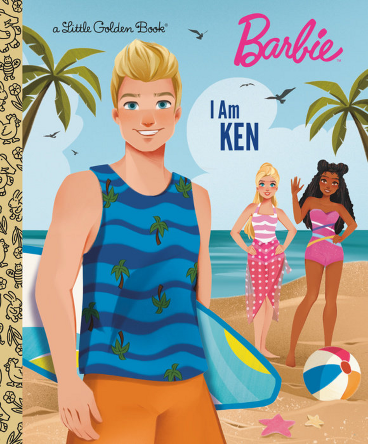 GOLDEN BOOKS BARBIE I AM KEN LITTLE GOLDEN BOOK