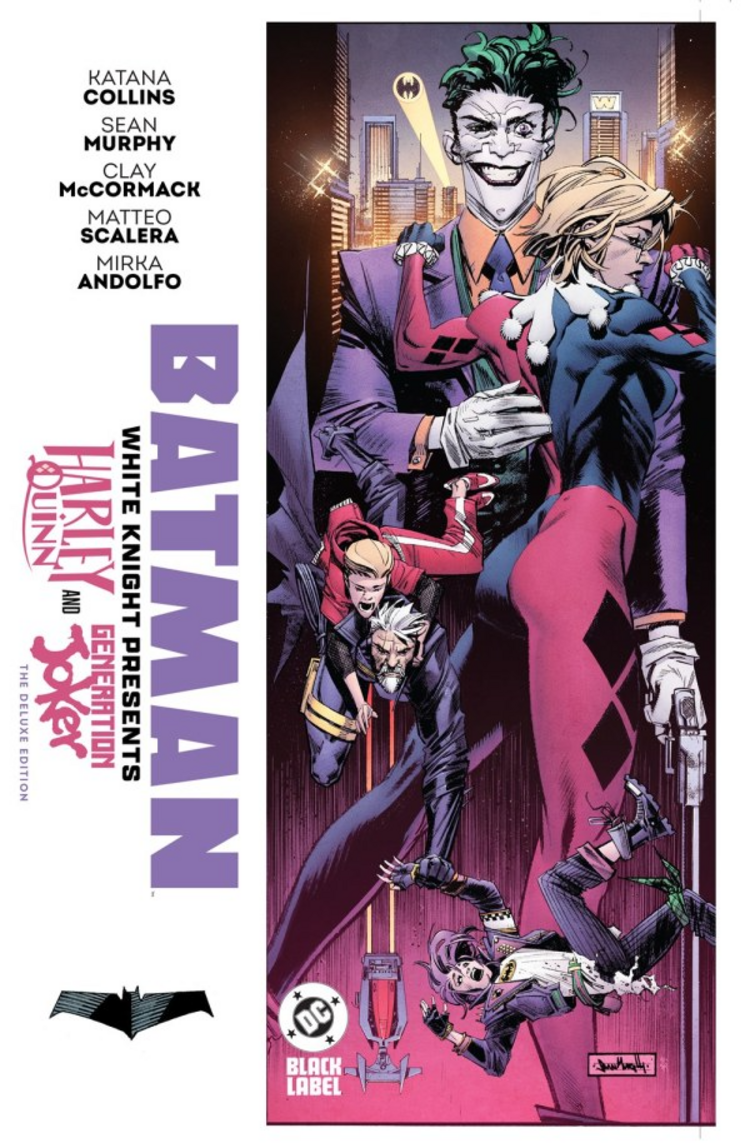 DC COMICS BATMAN WHITE KNIGHT PRESENTS HARLEY QUINN AND GENERATION JOKER THE DELUXE EDITION HC