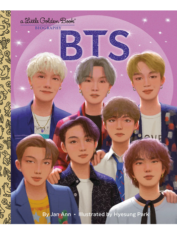 GOLDEN BOOKS BTS LITTLE GOLDEN BOOK BIOGRAPHY