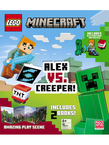 PENGUIN RANDOM HOUSE LEGO MINECRAFT ALEX VS CREEPER BOX SET