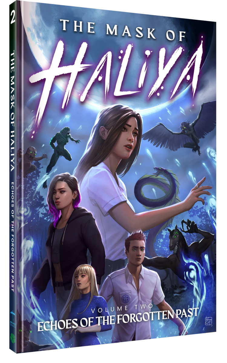 CLOVER PRESS LLC MASK OF HALIYA HC VOL 02 ECHOES OF THE FORGOTTEN PAST