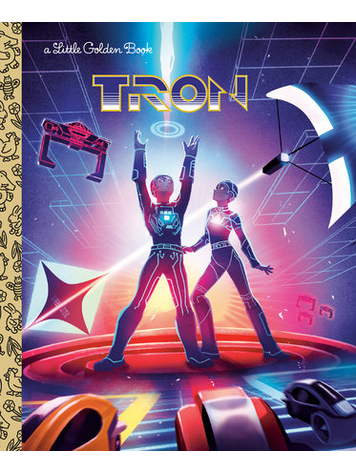GOLDEN BOOKS DISNEY TRON LITTLE GOLDEN BOOK
