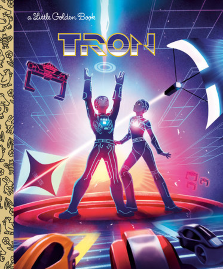 GOLDEN BOOKS DISNEY TRON LITTLE GOLDEN BOOK