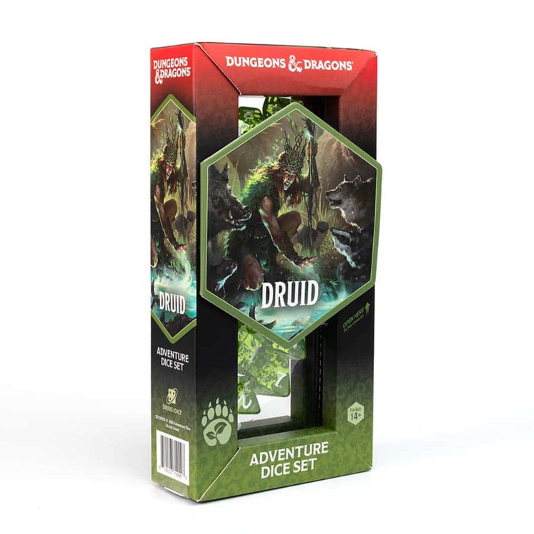 D&D ADVENTURE DICE SET DRUID