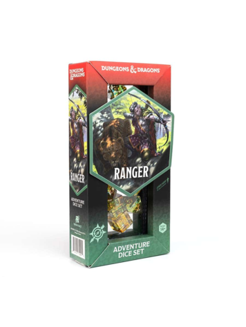D&D ADVENTURE DICE SET RANGER GOLD