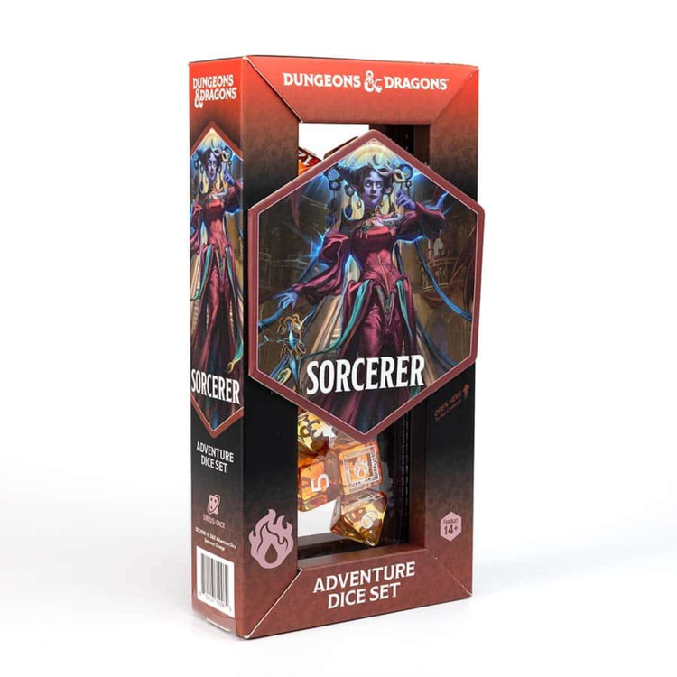 D&D ADVENTURE DICE SET SORCERER
