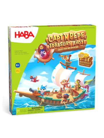 HABA GAMES CAPT'N PEPE, TREASURE AHOY