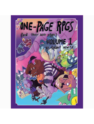 ONE PAGE RPGS VOL 1
