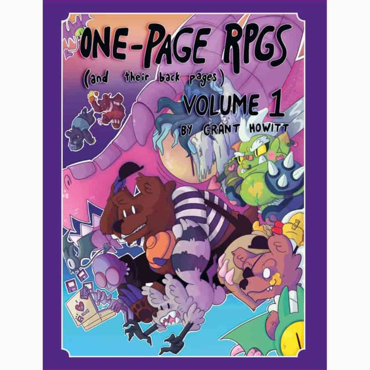 ONE PAGE RPGS VOL 1
