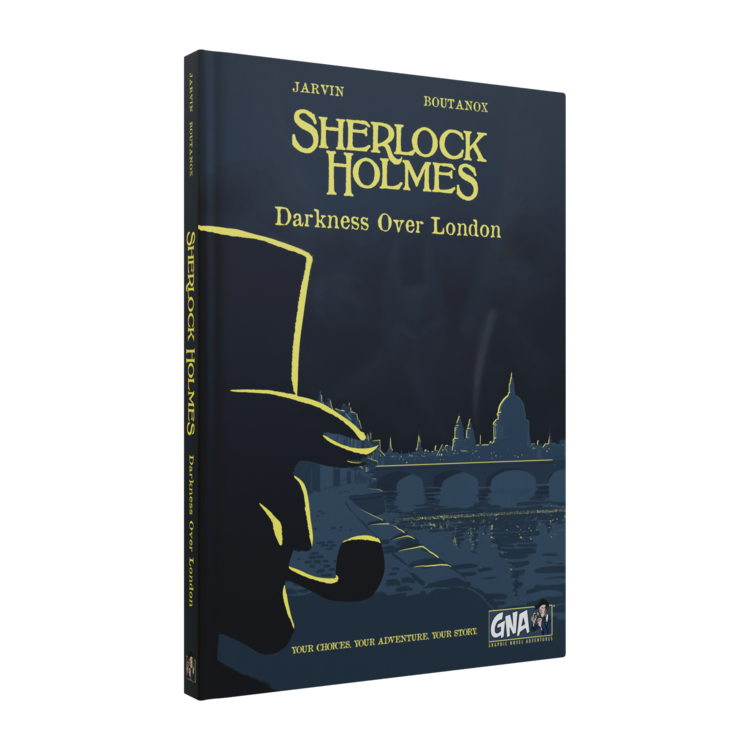 VAN RYDER GAMES GRAPHIC NOVEL ADVENTURES SHERLOCK HOLMES DARKNESS OVER LONDON