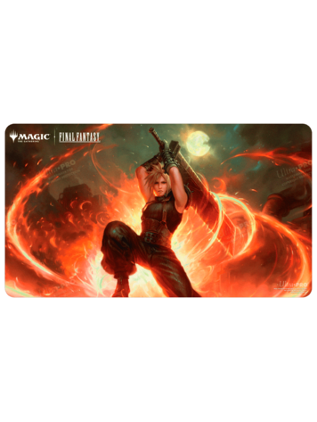 ULTRA PRO ULTRA PRO MTG UNIVERSES BEYOND FINAL FANTASY PLAYMAT COMMANDER CLOUD EX SOLDIER