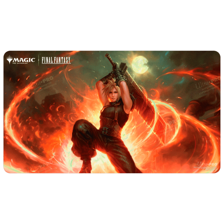ULTRA PRO ULTRA PRO MTG UNIVERSES BEYOND FINAL FANTASY PLAYMAT COMMANDER CLOUD EX SOLDIER