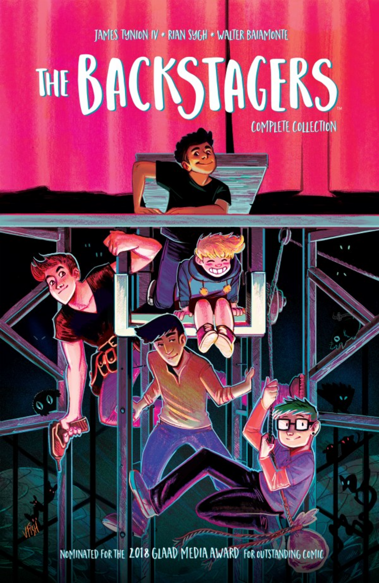 BOOM! STUDIOS BACKSTAGERS COMPLETE COLLECTION TP