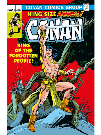 TITAN COMICS CONAN BARBARIAN ORIGINAL OMNIBUS HC VOL 05 DM EXCLUSIVE JOHN BUSCEMA CVR