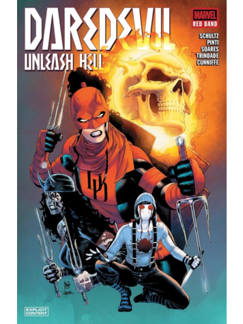 MARVEL COMICS DAREDEVIL UNLEASH HELL RED BAND TP