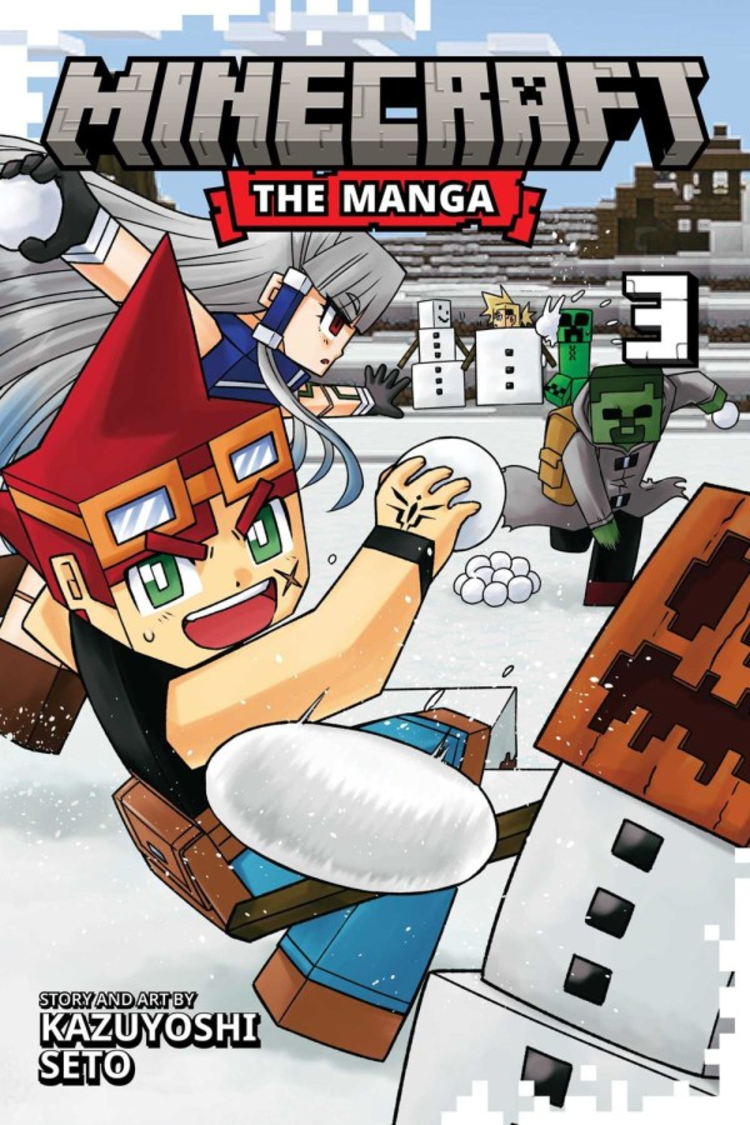 VIZ MEDIA LLC MINECRAFT THE MANGA GN VOL 03