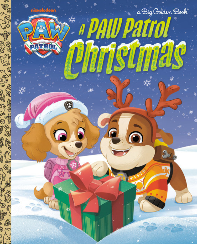 GOLDEN BOOKS PAW PATROL CHRISTMAS BIG GOLDEN BOOK