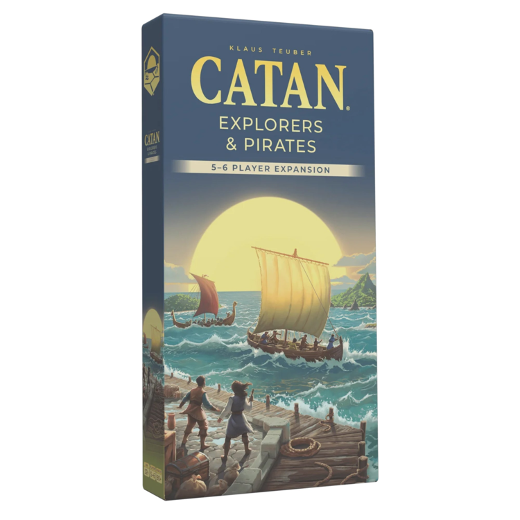 CATAN STUDIO INC CATAN NEW ED EXPLORERS & PIRATES 5-6 PLAYER EXTENSION