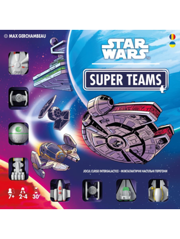 ASMODEE STAR WARS SUPER TEAMS CLUTCH BOX