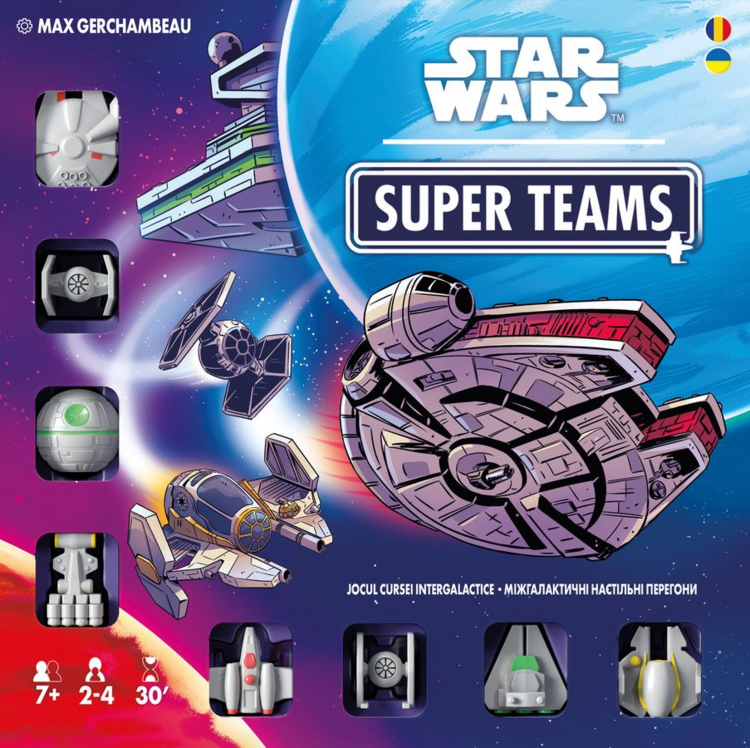 ASMODEE STAR WARS SUPER TEAMS CLUTCH BOX