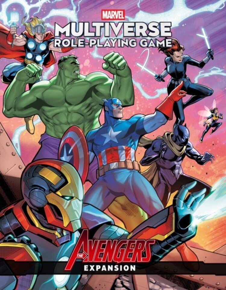 MARVEL COMICS MARVEL MULTIVERSE RPG HC AVENGERS EXPANSION