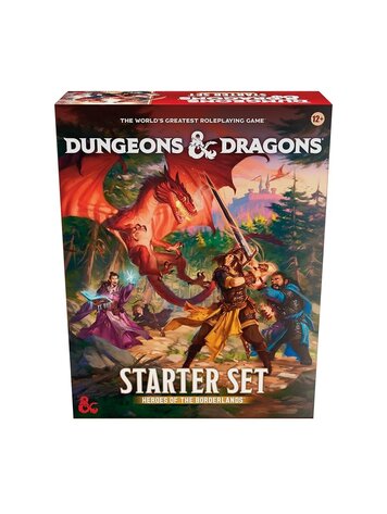WIZARDS OF THE COAST DUNGEONS & DRAGONS STARTER SET HEROES OF THE BORDERLANDS