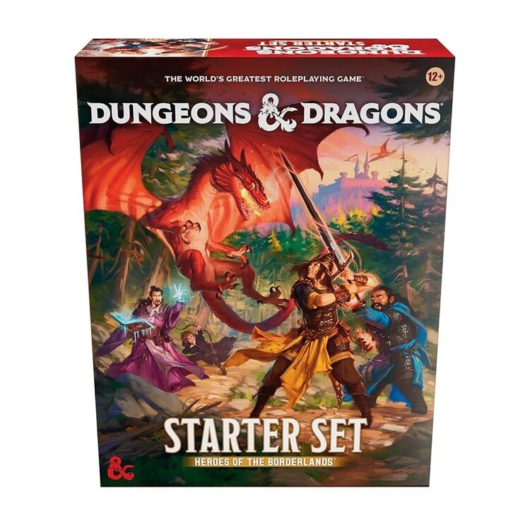 WIZARDS OF THE COAST DUNGEONS & DRAGONS STARTER SET HEROES OF THE BORDERLANDS