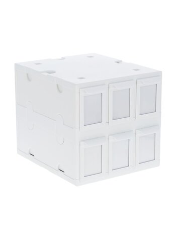 BCW BCW 6 DRAWER CARD CATALOG WHITE