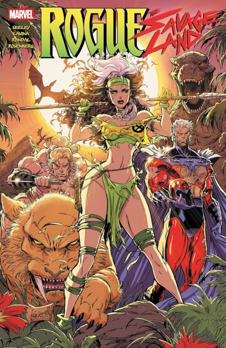 MARVEL COMICS ROGUE THE SAVAGE LAND TP