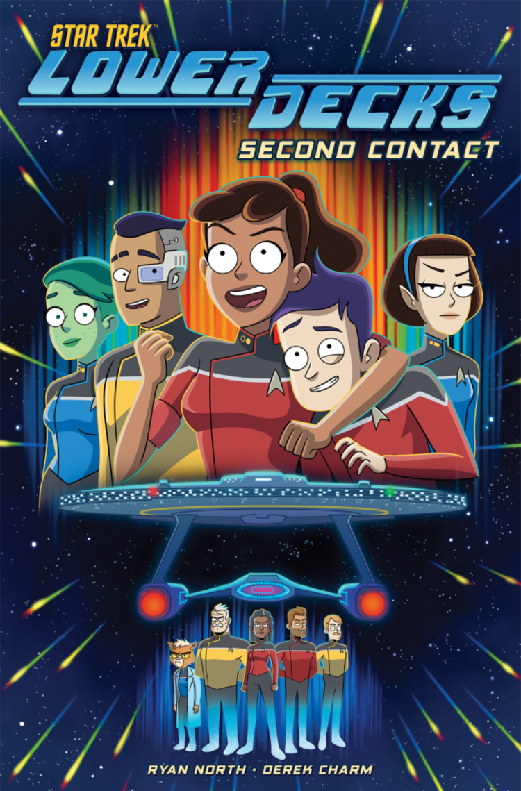 IDW PUBLISHING STAR TREK LOWER DECKS TP VOL 01 SECOND CONTACT