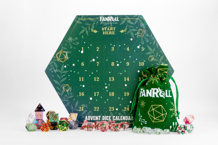 FANROLL FANROLL HOLIDAY DICE ADVENT CALENDAR 2025
