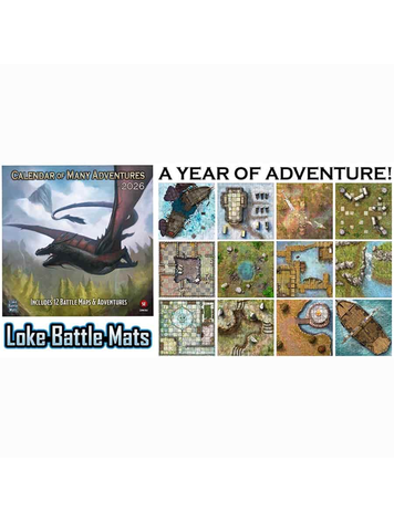CALENDAR OF MANY ADVENTURES 2026