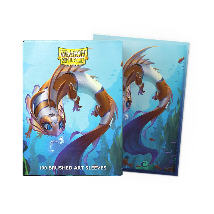 DRAGON SHIELD DRAGON SHIELD SLEEVES BRUSHED ART SPIRITANIMAL CINDERFIN 100CT
