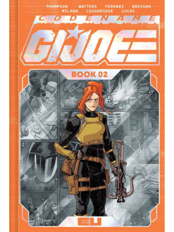 IMAGE COMICS CODENAME GI JOE DLX EDITION HC BOOK 02 MARCO FERRARI SPOT FOIL CVR