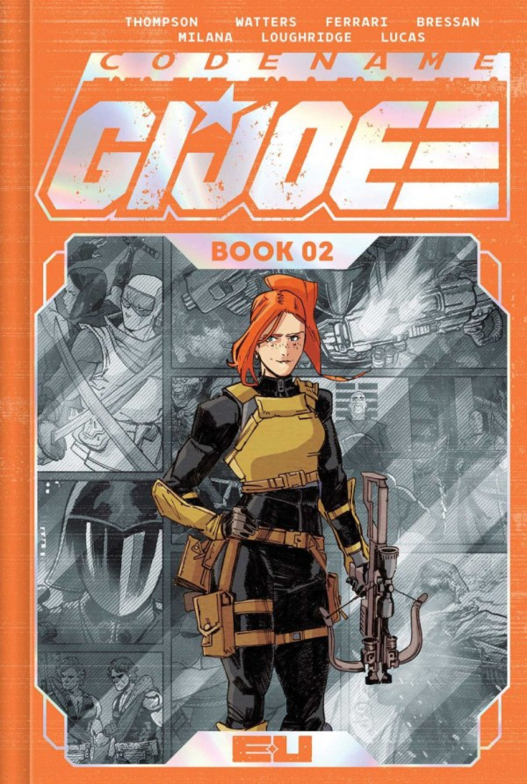 IMAGE COMICS CODENAME GI JOE DLX EDITION HC BOOK 02 MARCO FERRARI SPOT FOIL CVR