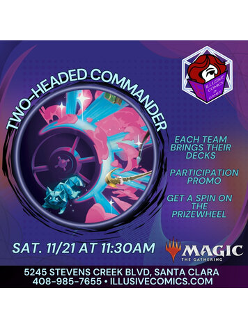 MTG 2HG COMMANDER 11/22 @ 11;30
