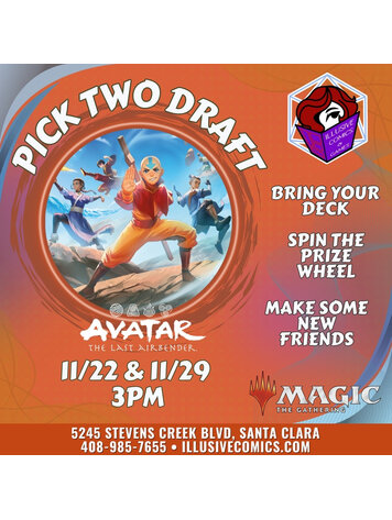 MTG AVATAR THE LAST AIRBENDER PICK TWO DRAFT