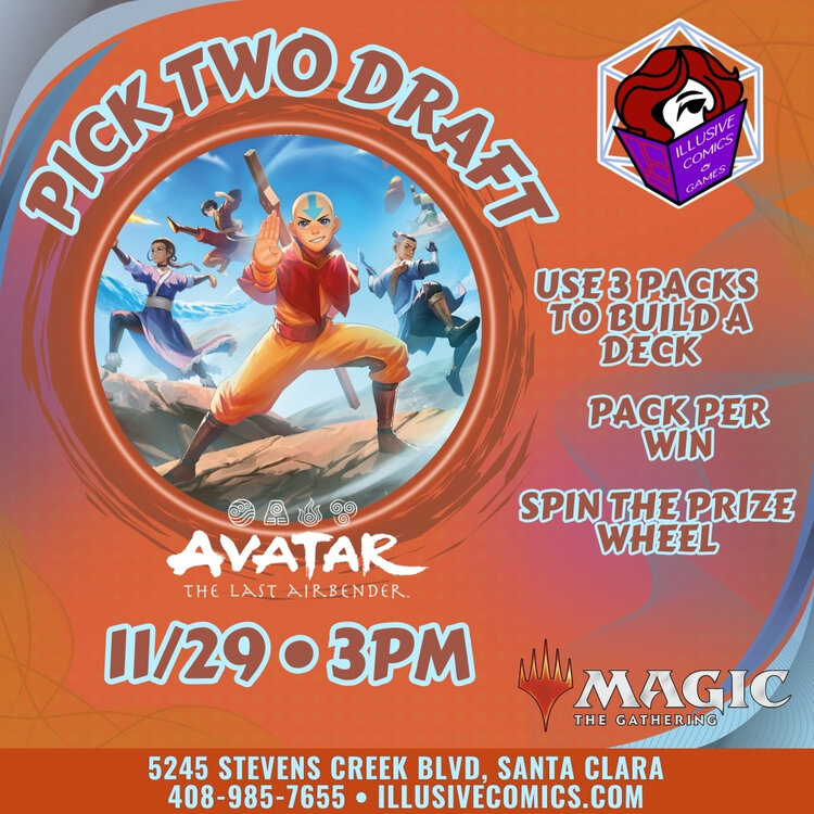 MTG AVATAR THE LAST AIRBENDER PICK TWO DRAFT
