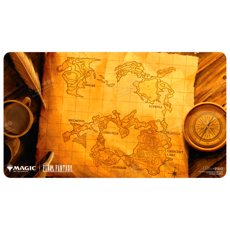 ULTRA PRO ULTRA PRO MTG UNIVERSES BEYOND FINAL FANTASY PLAYMAT WORLD MAP